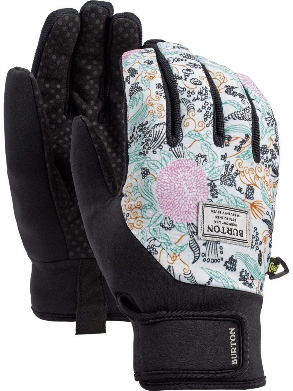 Burton Women's Size M Floral Print Park Winter Gloves